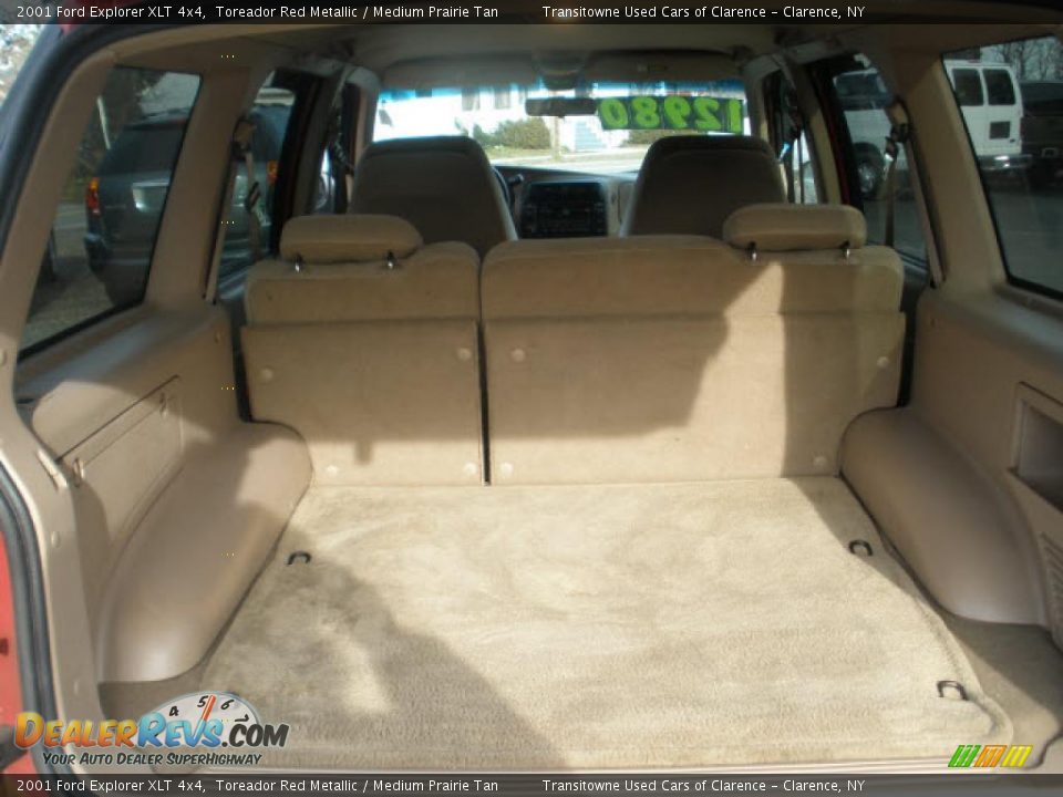 2001 Ford Explorer XLT 4x4 Toreador Red Metallic / Medium Prairie Tan Photo #7