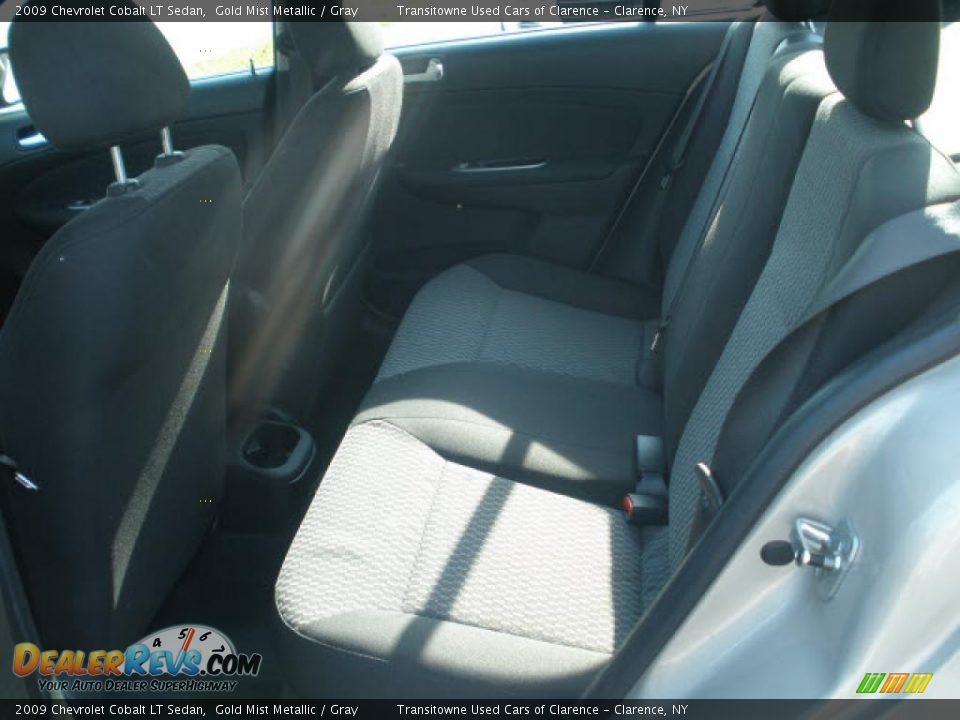 2009 Chevrolet Cobalt LT Sedan Gold Mist Metallic / Gray Photo #4