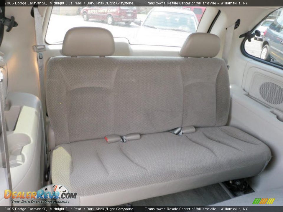 2006 Dodge Caravan SE Midnight Blue Pearl / Dark Khaki/Light Graystone Photo #10