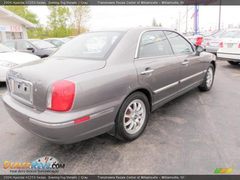 2004 Hyundai XG350 Sedan Evening Fog Metallic / Gray Photo #3