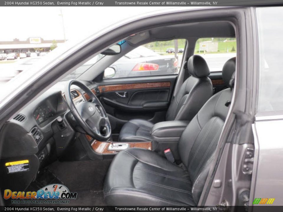2004 Hyundai XG350 Sedan Evening Fog Metallic / Gray Photo #5