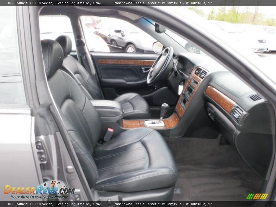 2004 Hyundai XG350 Sedan Evening Fog Metallic / Gray Photo #9