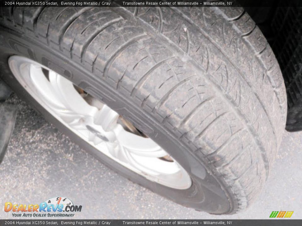 2004 Hyundai XG350 Sedan Evening Fog Metallic / Gray Photo #10