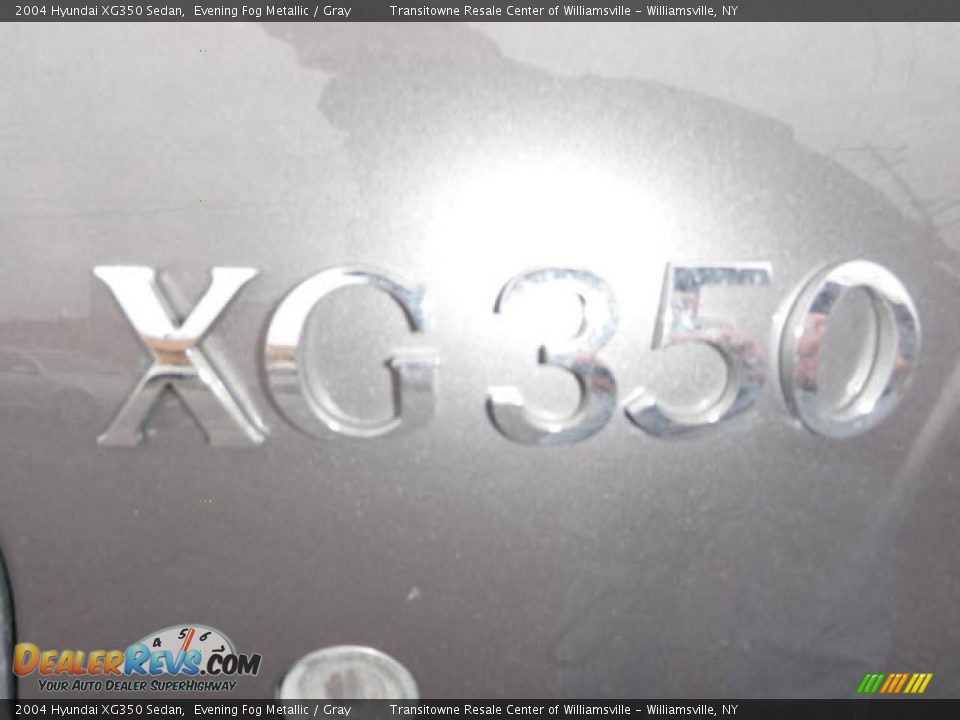 2004 Hyundai XG350 Sedan Evening Fog Metallic / Gray Photo #11