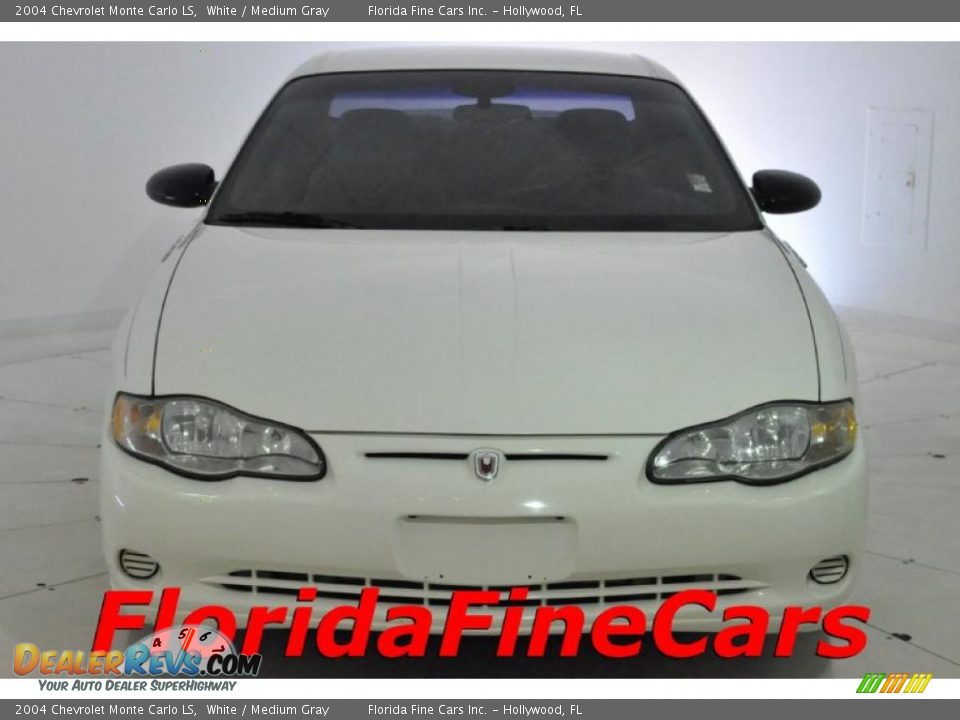 2004 Chevrolet Monte Carlo LS White / Medium Gray Photo #5