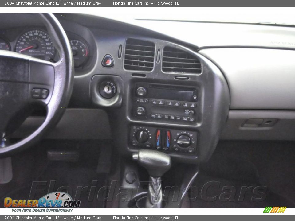 2004 Chevrolet Monte Carlo LS White / Medium Gray Photo #16
