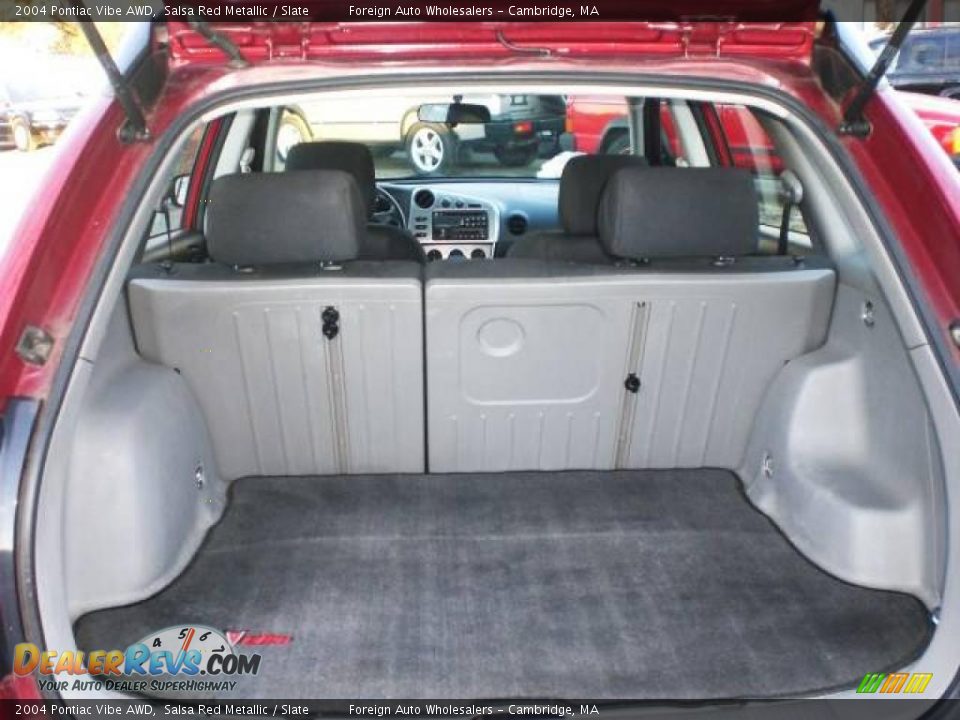 2004 Pontiac Vibe AWD Salsa Red Metallic / Slate Photo #32