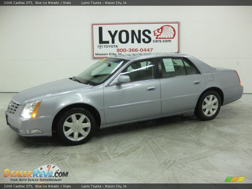 2006 Cadillac DTS Blue Ice Metallic / Shale Photo #1