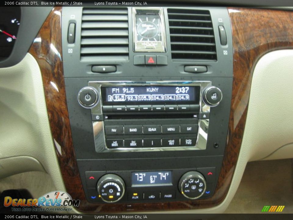 2006 Cadillac DTS Blue Ice Metallic / Shale Photo #2