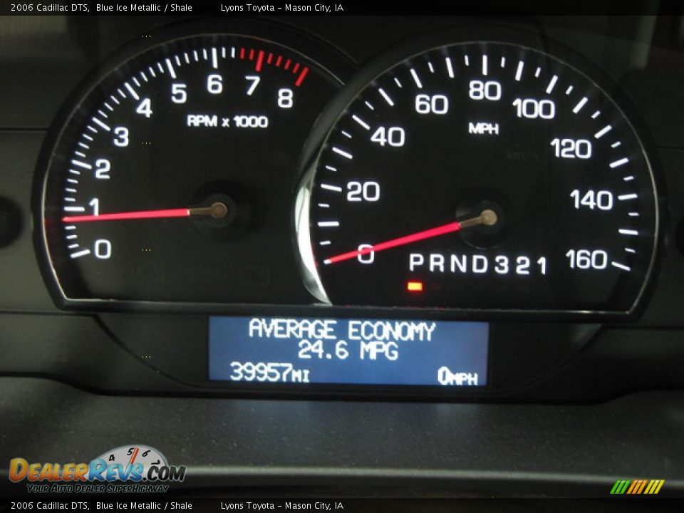 2006 Cadillac DTS Blue Ice Metallic / Shale Photo #5