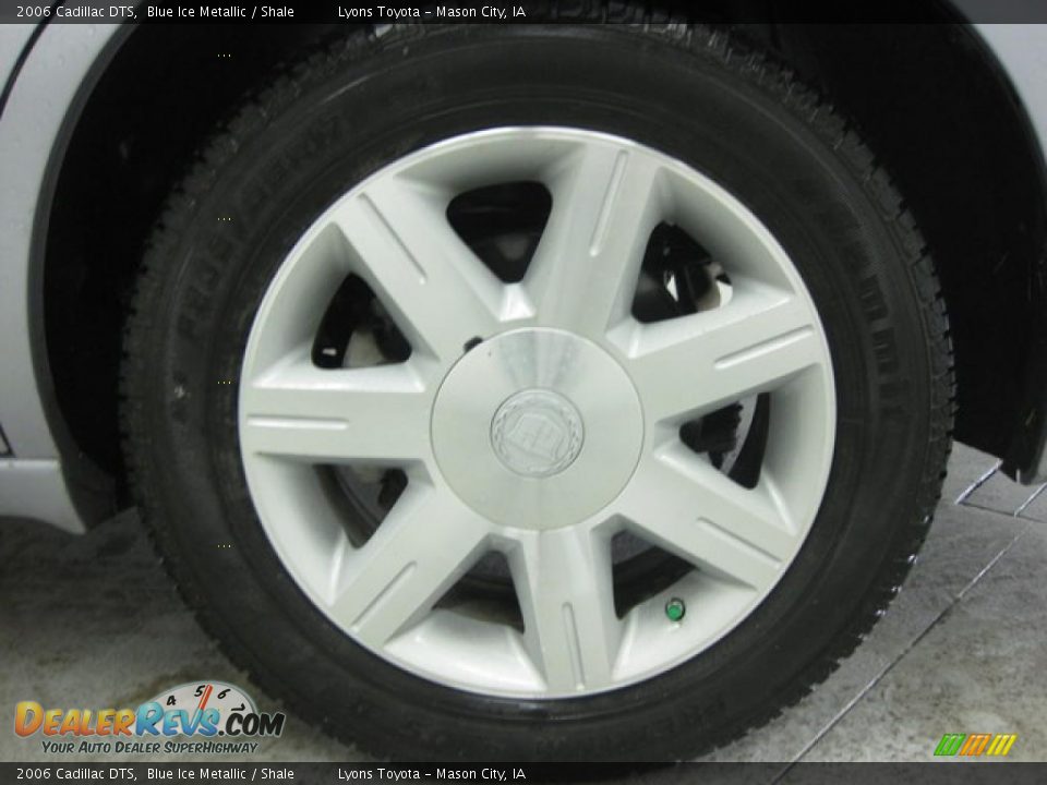 2006 Cadillac DTS Blue Ice Metallic / Shale Photo #9
