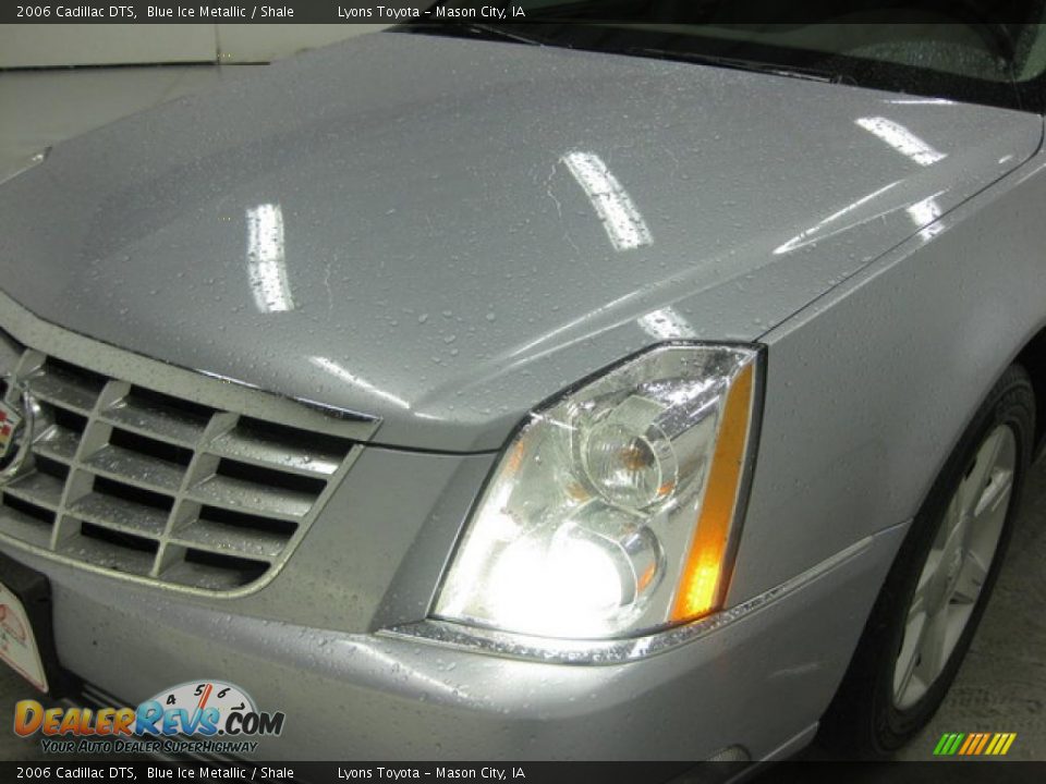 2006 Cadillac DTS Blue Ice Metallic / Shale Photo #14