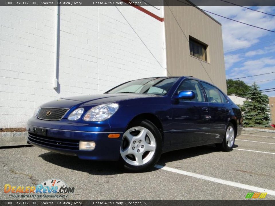 2000 Lexus GS 300 Spectra Blue Mica / Ivory Photo #1