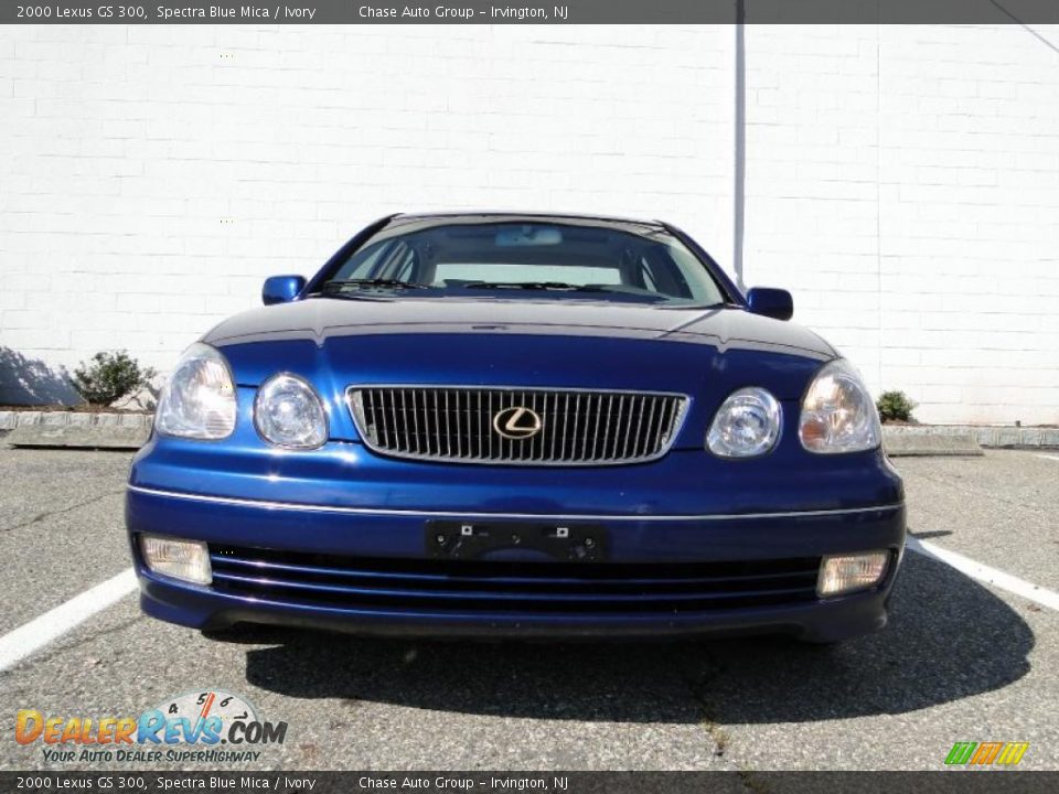 2000 Lexus GS 300 Spectra Blue Mica / Ivory Photo #3