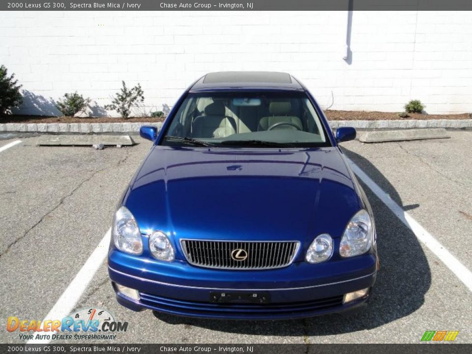 2000 Lexus GS 300 Spectra Blue Mica / Ivory Photo #4