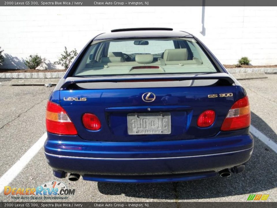 2000 Lexus GS 300 Spectra Blue Mica / Ivory Photo #7