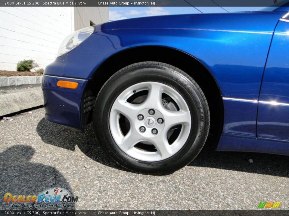 2000 Lexus GS 300 Spectra Blue Mica / Ivory Photo #12