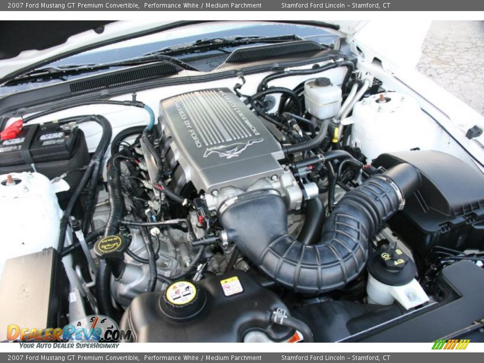 2007 Ford Mustang GT Premium Convertible Performance White / Medium Parchment Photo #20