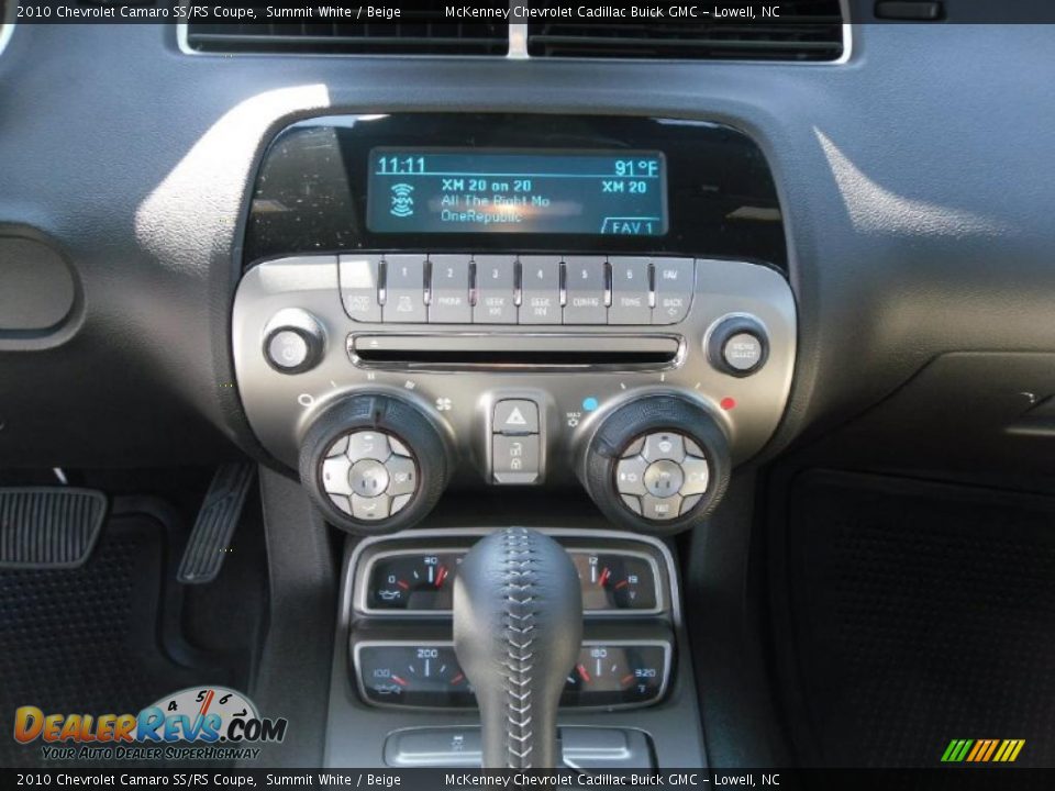 2010 Chevrolet Camaro SS/RS Coupe Summit White / Beige Photo #10