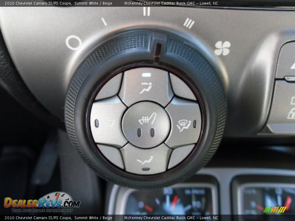 2010 Chevrolet Camaro SS/RS Coupe Summit White / Beige Photo #11