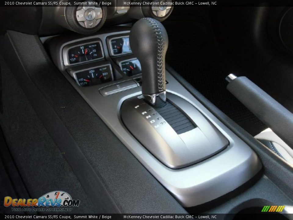 2010 Chevrolet Camaro SS/RS Coupe Summit White / Beige Photo #12