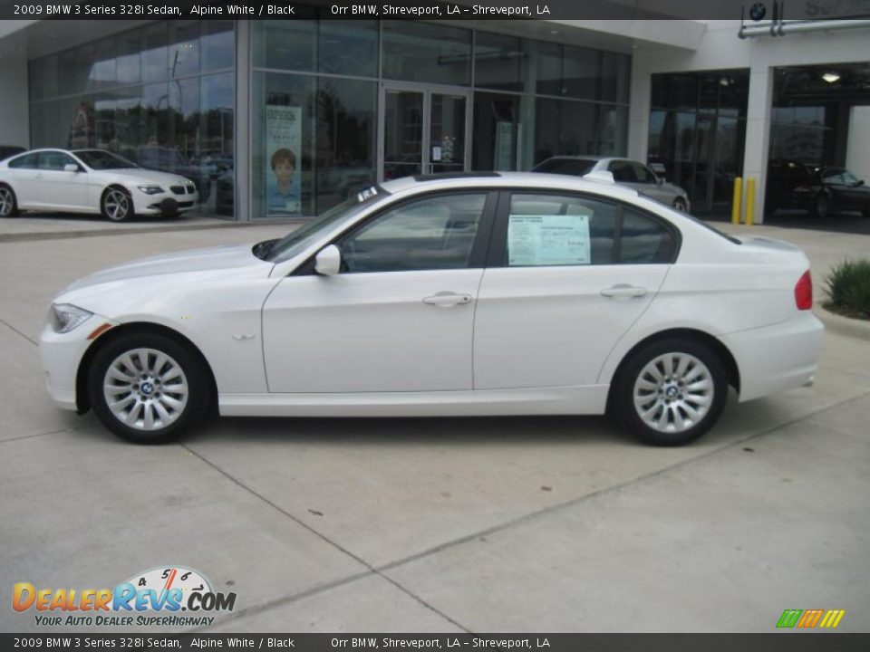 2009 BMW 3 Series 328i Sedan Alpine White / Black Photo #3