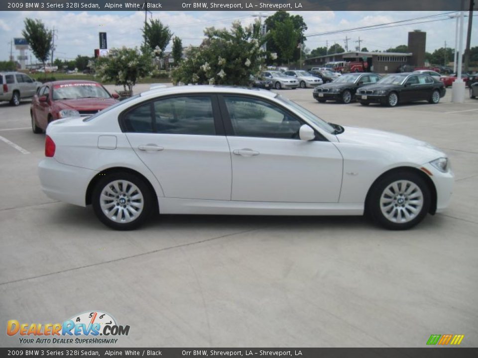 2009 BMW 3 Series 328i Sedan Alpine White / Black Photo #4