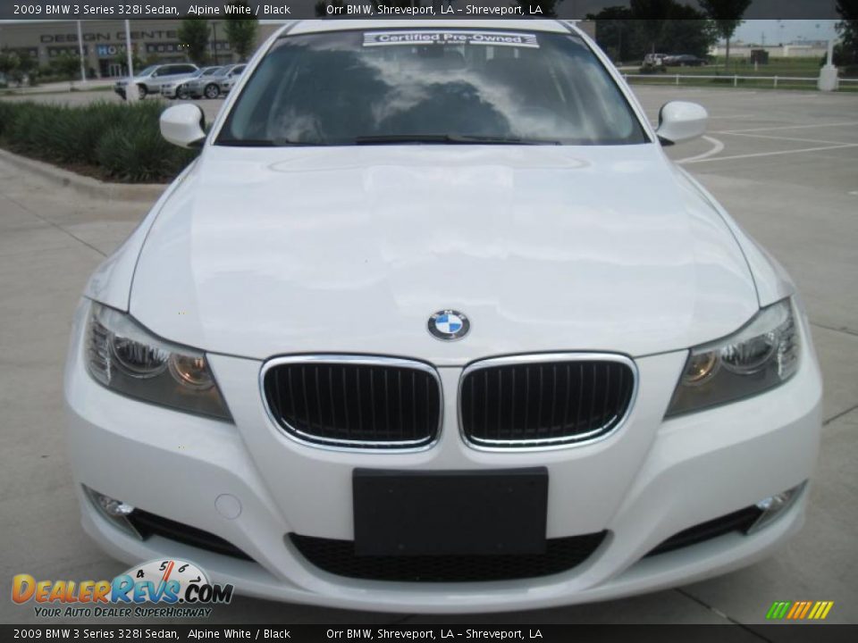 2009 BMW 3 Series 328i Sedan Alpine White / Black Photo #5