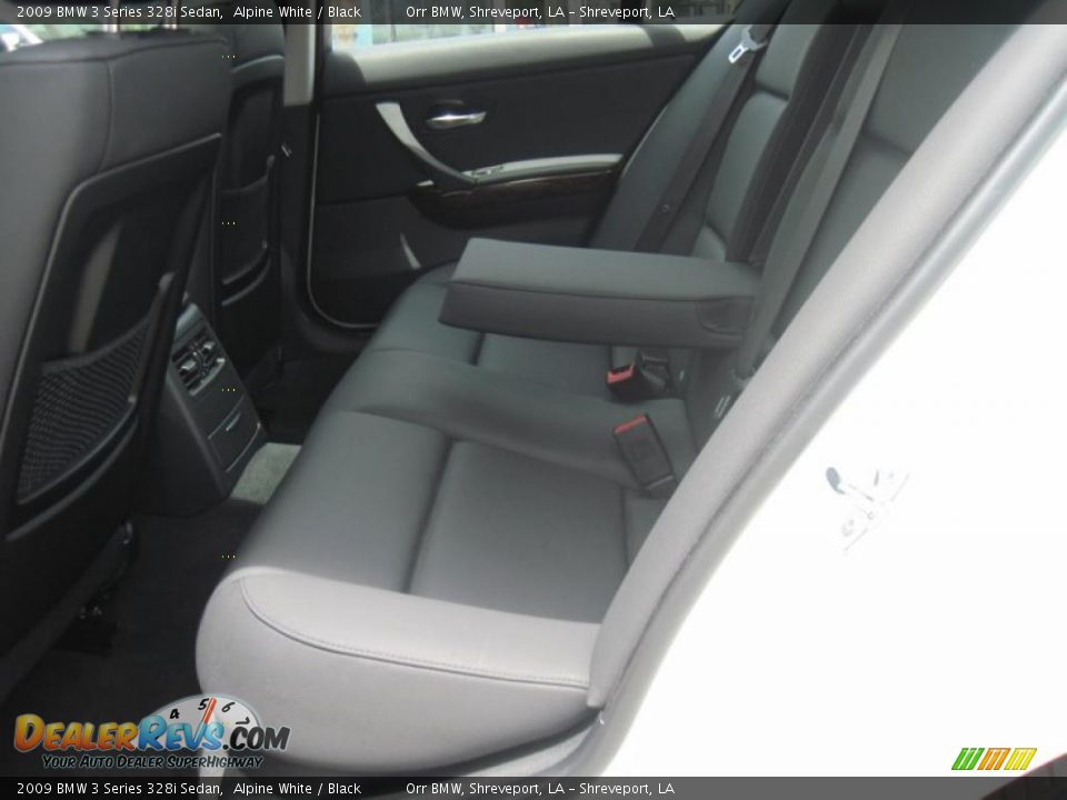 2009 BMW 3 Series 328i Sedan Alpine White / Black Photo #9