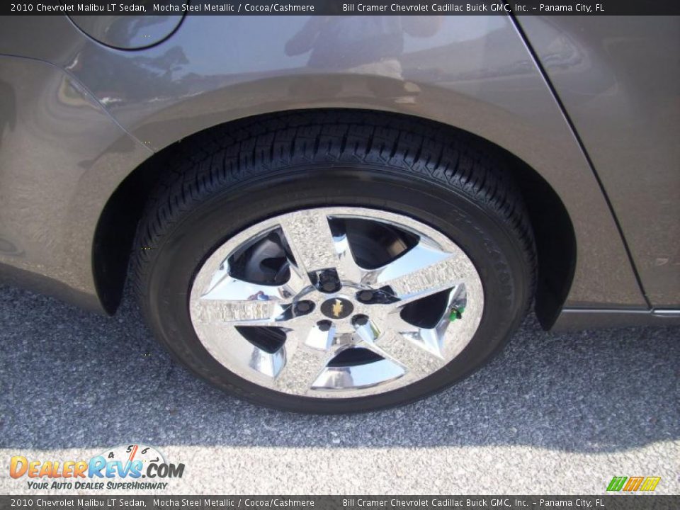 2010 Chevrolet Malibu LT Sedan Mocha Steel Metallic / Cocoa/Cashmere Photo #2