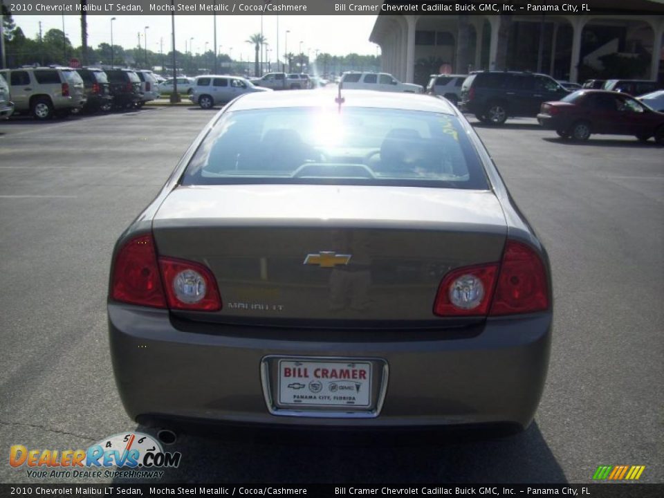 2010 Chevrolet Malibu LT Sedan Mocha Steel Metallic / Cocoa/Cashmere Photo #3