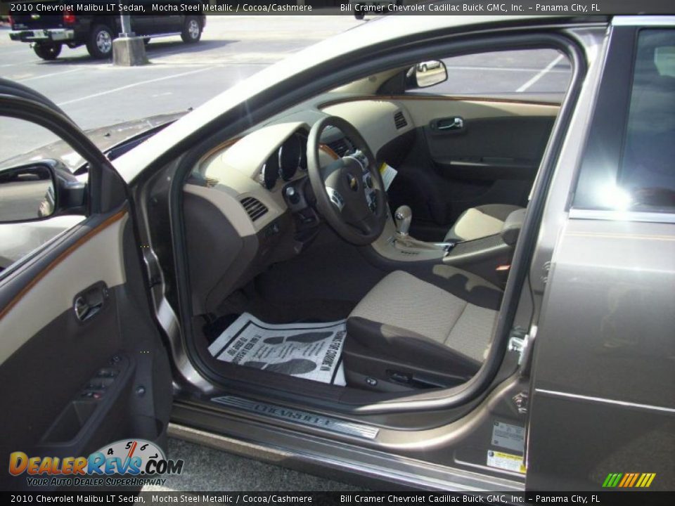2010 Chevrolet Malibu LT Sedan Mocha Steel Metallic / Cocoa/Cashmere Photo #6