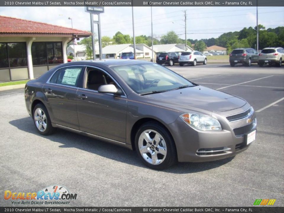 2010 Chevrolet Malibu LT Sedan Mocha Steel Metallic / Cocoa/Cashmere Photo #8