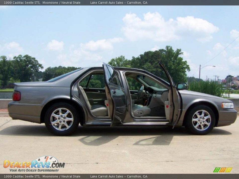 1999 Cadillac Seville STS Moonstone / Neutral Shale Photo #13