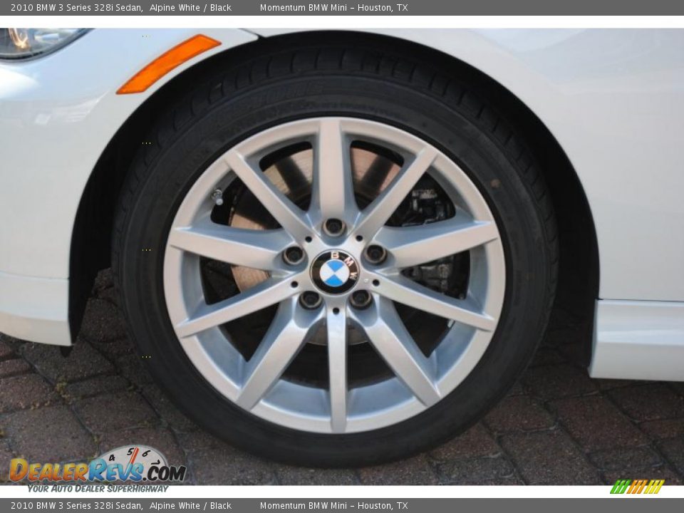 2010 BMW 3 Series 328i Sedan Alpine White / Black Photo #4