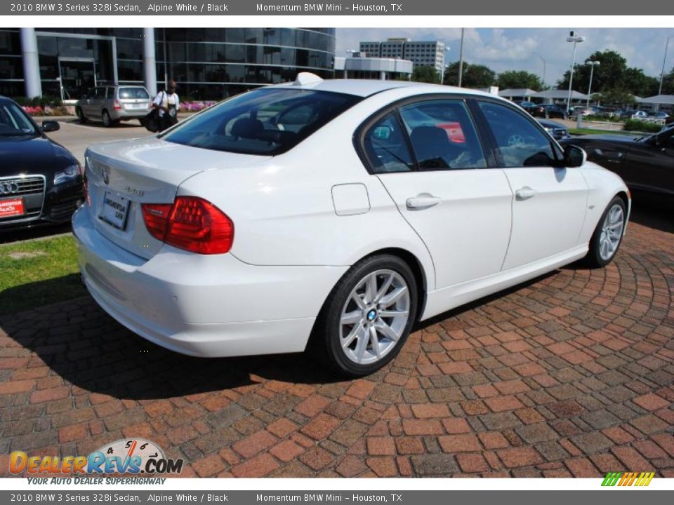 2010 BMW 3 Series 328i Sedan Alpine White / Black Photo #7
