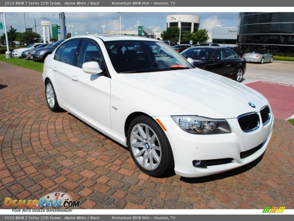 2010 BMW 3 Series 328i Sedan Alpine White / Black Photo #8