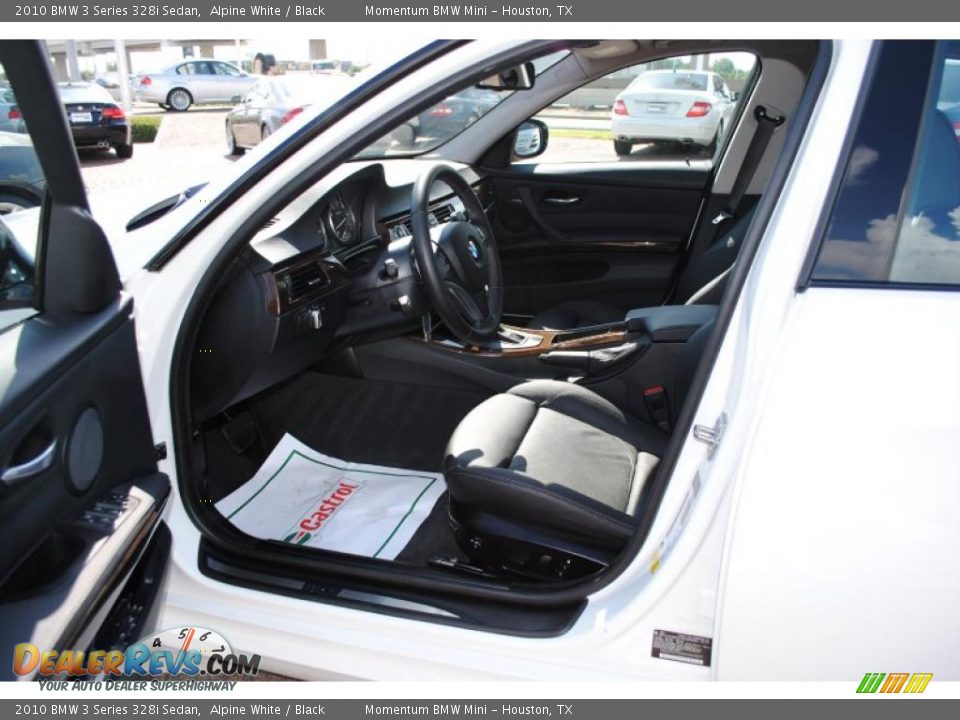 2010 BMW 3 Series 328i Sedan Alpine White / Black Photo #13