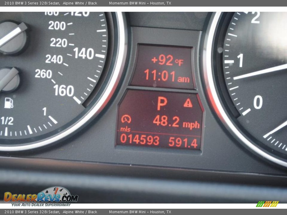 2010 BMW 3 Series 328i Sedan Alpine White / Black Photo #17