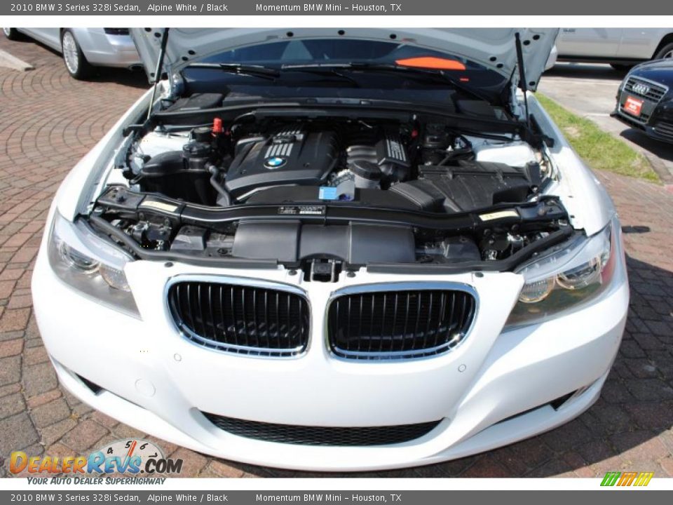 2010 BMW 3 Series 328i Sedan Alpine White / Black Photo #19