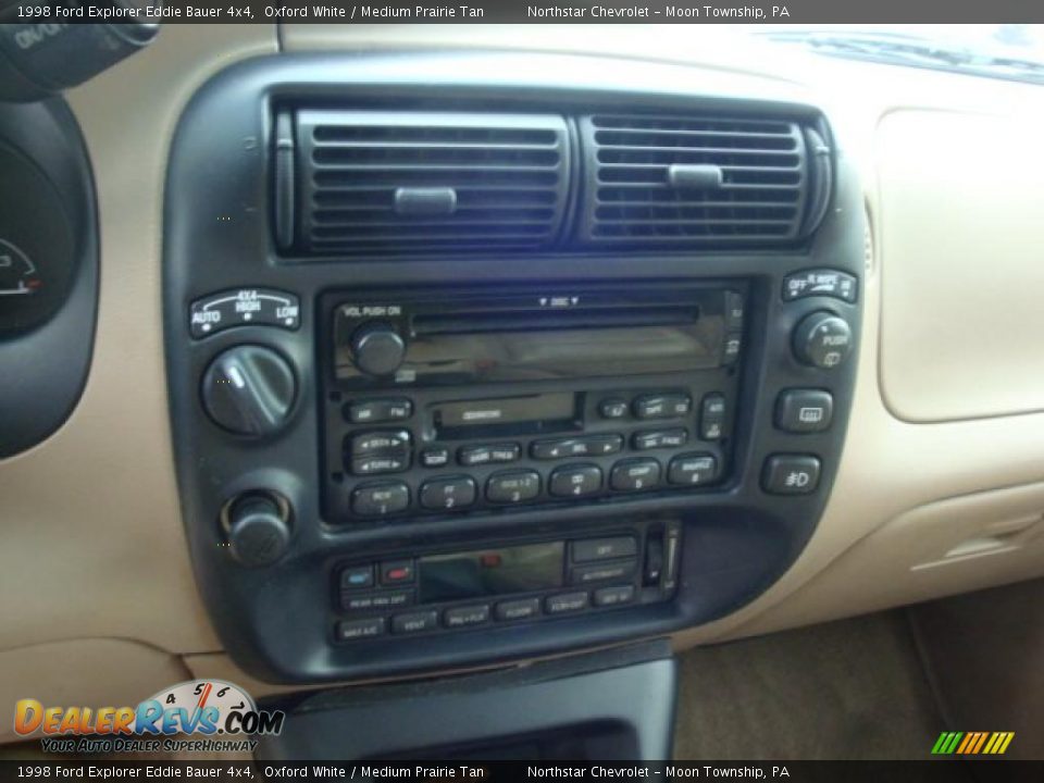 1998 Ford Explorer Eddie Bauer 4x4 Oxford White / Medium Prairie Tan Photo #13