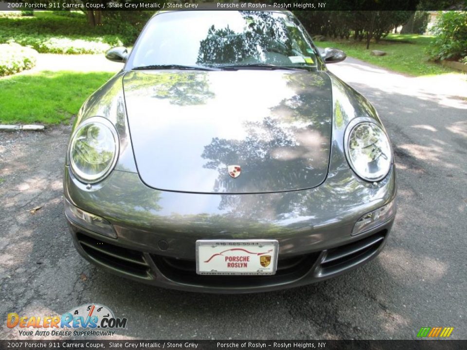 2007 Porsche 911 Carrera Coupe Slate Grey Metallic / Stone Grey Photo #2