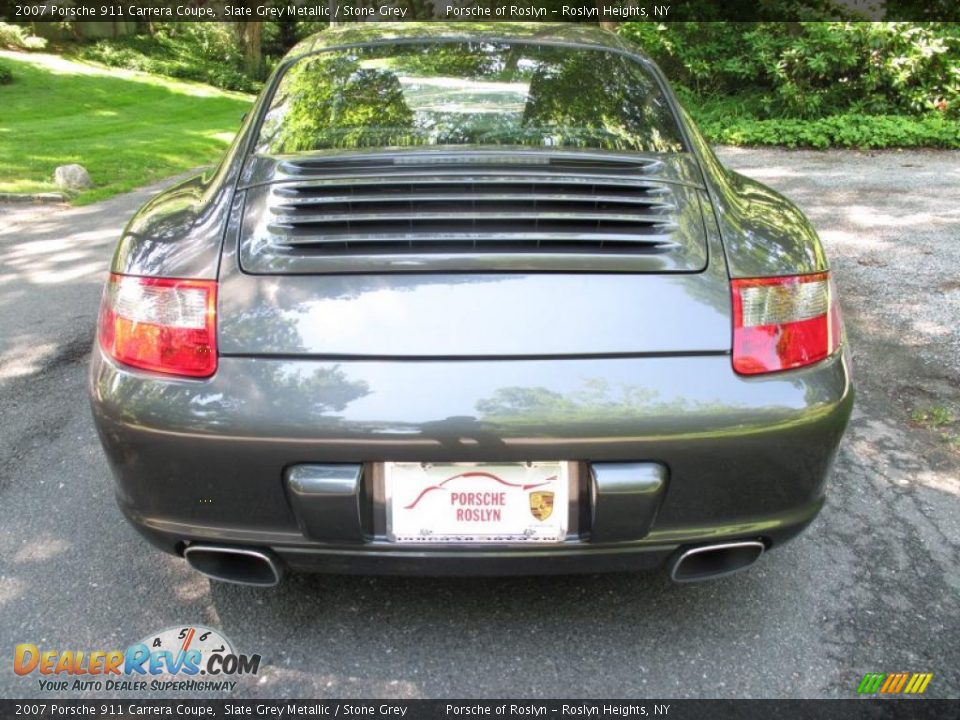 2007 Porsche 911 Carrera Coupe Slate Grey Metallic / Stone Grey Photo #5