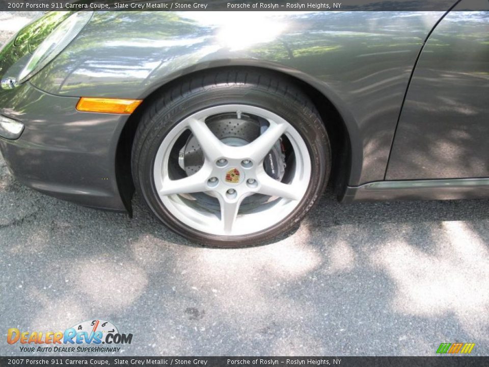 2007 Porsche 911 Carrera Coupe Slate Grey Metallic / Stone Grey Photo #10