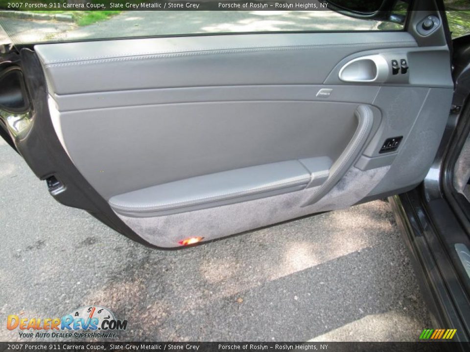 2007 Porsche 911 Carrera Coupe Slate Grey Metallic / Stone Grey Photo #12