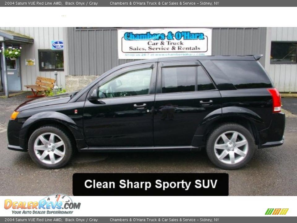 2004 Saturn VUE Red Line AWD Black Onyx / Gray Photo #2