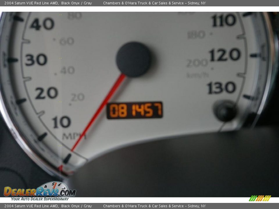 2004 Saturn VUE Red Line AWD Black Onyx / Gray Photo #5