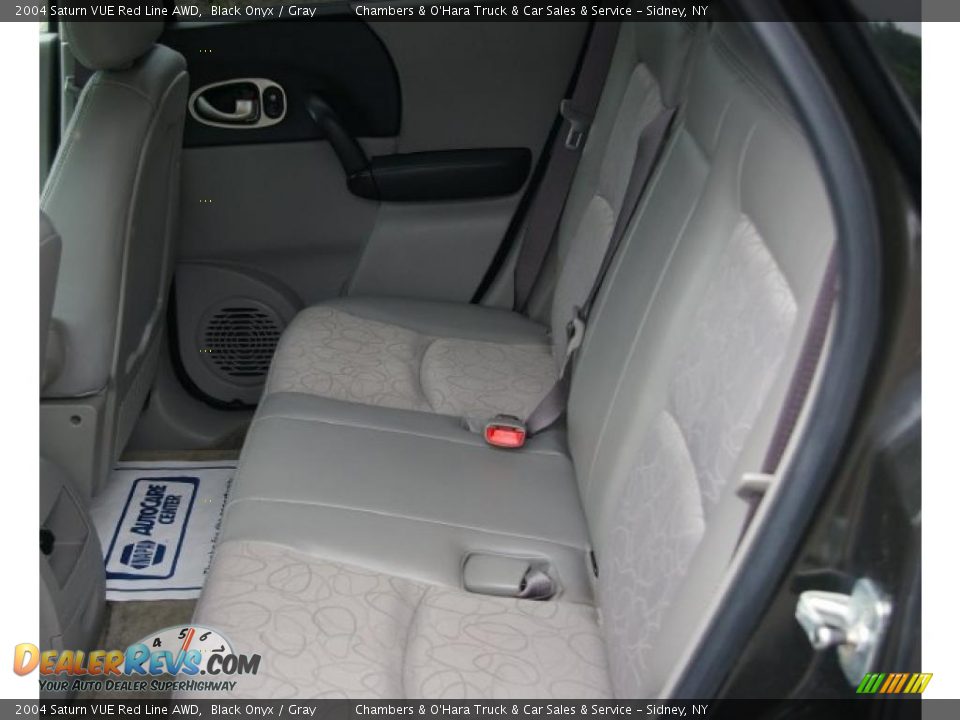 2004 Saturn VUE Red Line AWD Black Onyx / Gray Photo #8