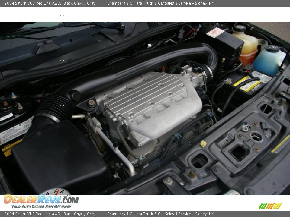 2004 Saturn VUE Red Line AWD Black Onyx / Gray Photo #13