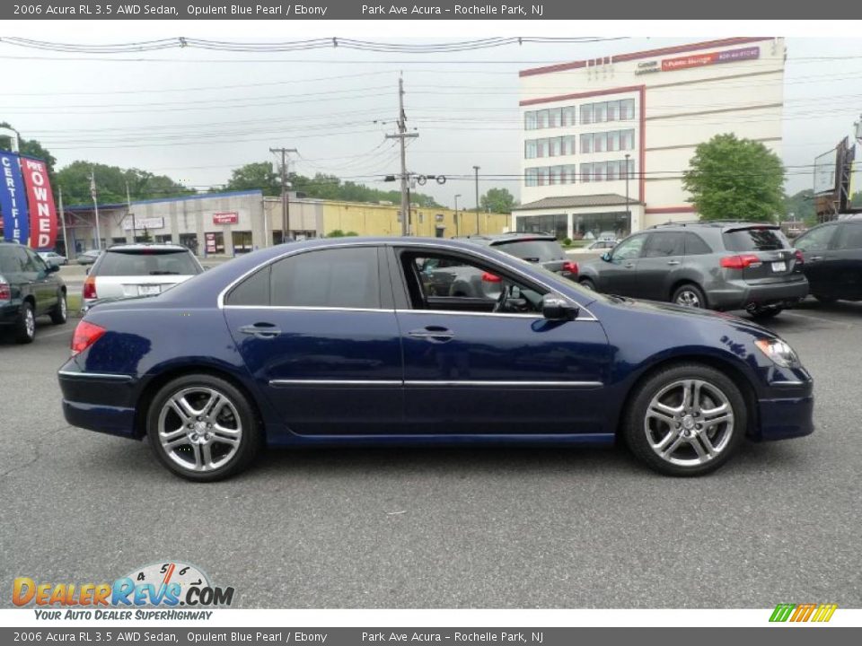2006 Acura RL 3.5 AWD Sedan Opulent Blue Pearl / Ebony Photo #2